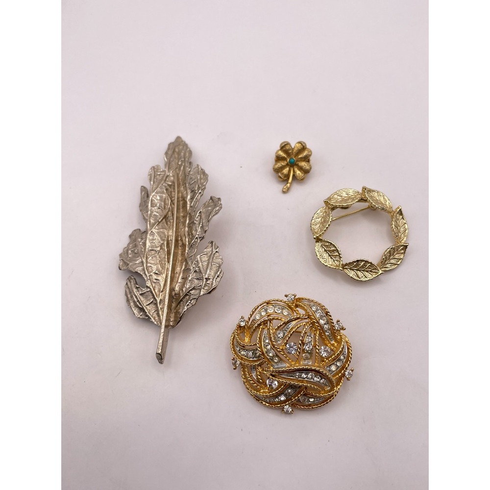 Vintage Brooch Lot 4 Pieces Lisner, Gerrys, Art